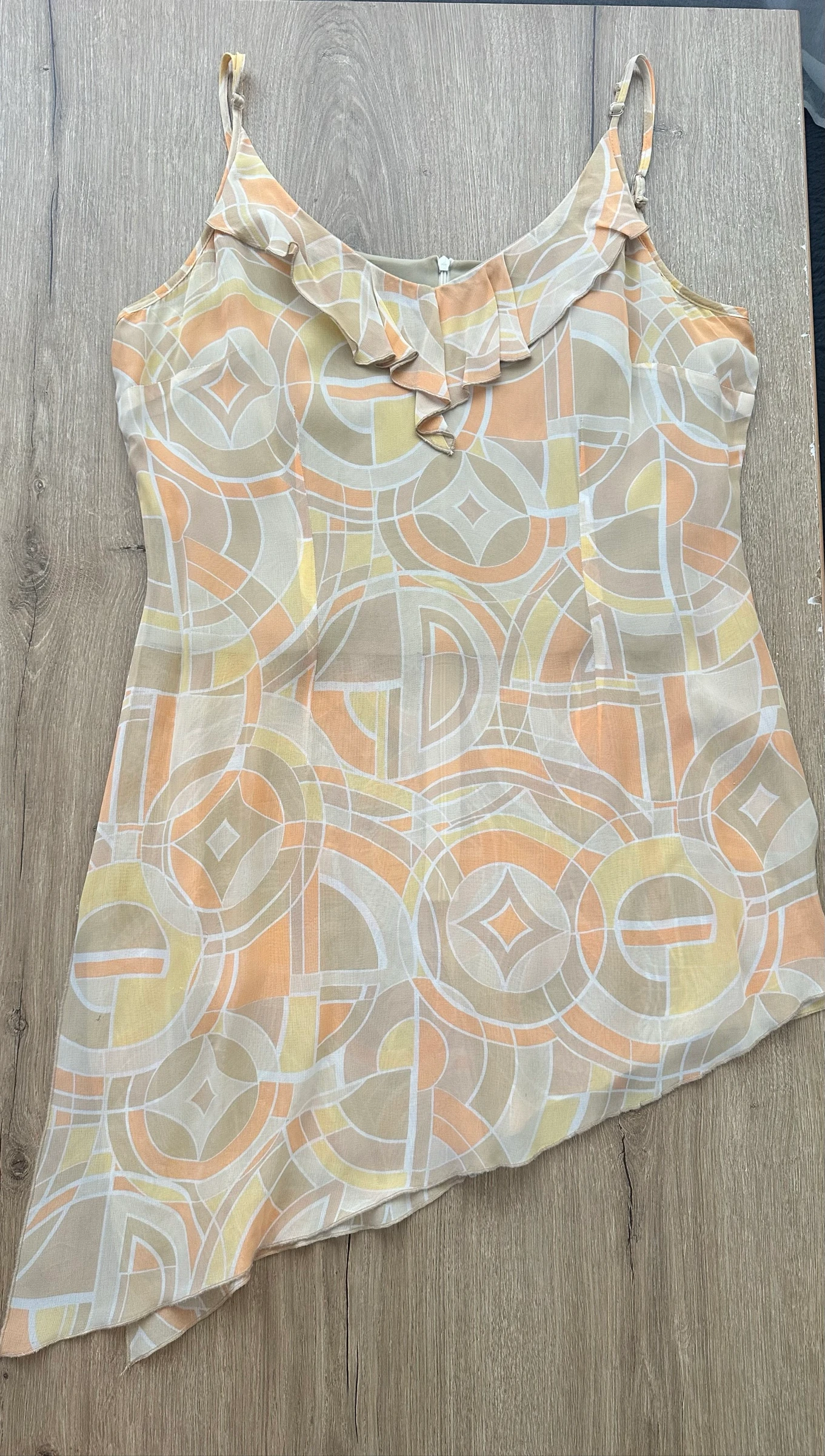 Blusa Assimétrica Estampada Maison 1.2.3 T42 – Perfeito Estado – Forrada – photo 10